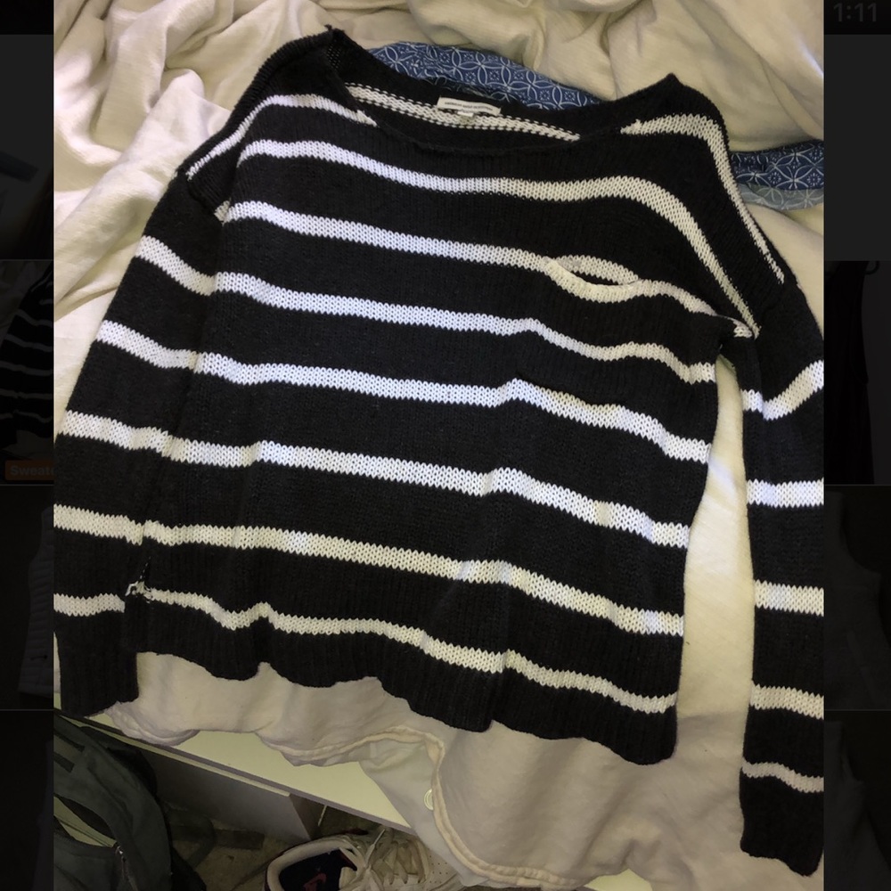 Striped sweater!